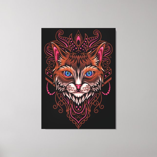 Lady Ganesha Canvas Print (Front)