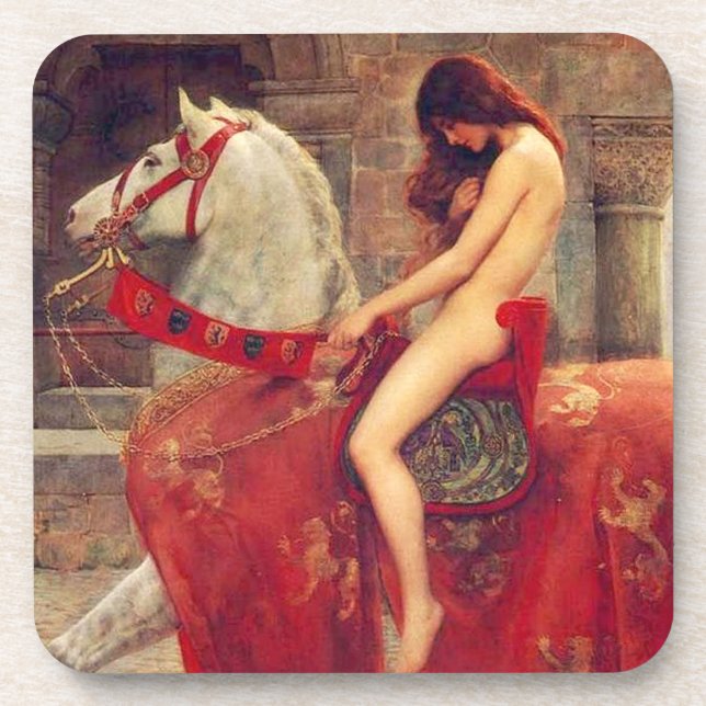 Lady Godiva Coasters (Front)