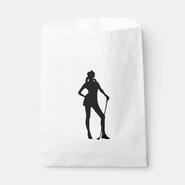 Lady Golf Sport Design Favour Bags (Front)