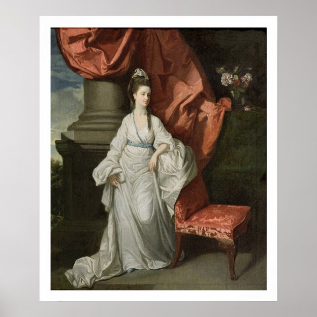 Lady Grant, Wife of Sir James Grant, Bt., 1770-80 Poster (Front)