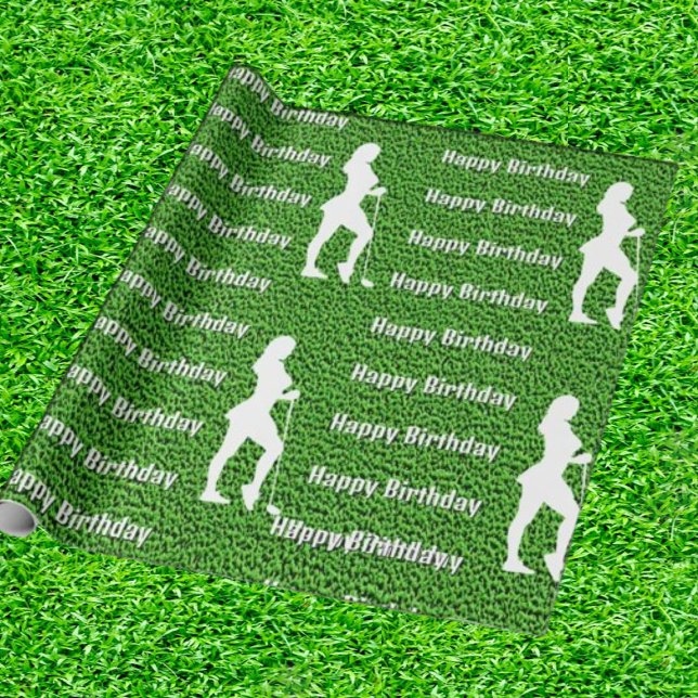 Lady Green Wrapping Paper (Wrap Your Gifts in Nature’s Elegance)