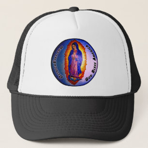 Lady Guadalupe Blessing Trucker Hat