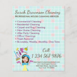 Lady House Keeper Maid Janitorial Cleaning Service Flyer<br><div class="desc">Lady House Keeper Maid Janitorial Cleaning Service</div>
