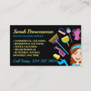 Lady Housewife Business Card