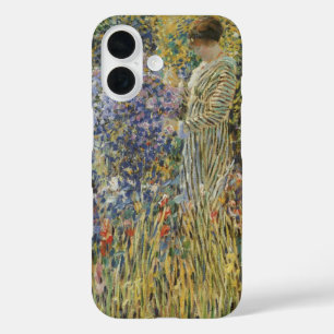 Lady in a Garden by Frederick Frieseke, Fine Art iPhone 16 Case