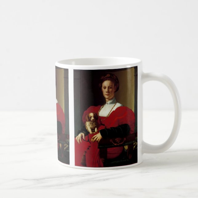 Lady in a Red Dress Coffee Mug (Right)