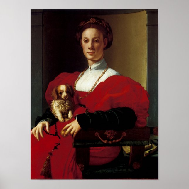 Lady in a Red Dress Poster (Front)