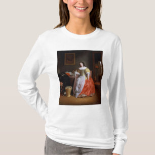 Lady in a yellow and red dress T-Shirt