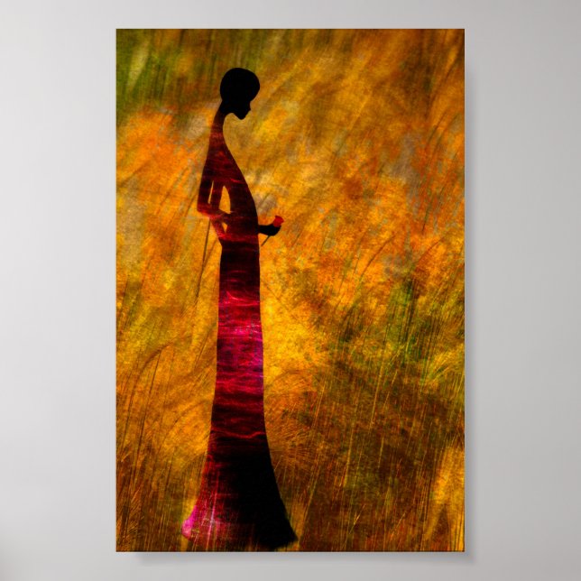 Lady in Black Poster (Front)