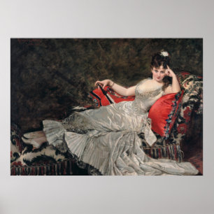 Lady in Poise Poster