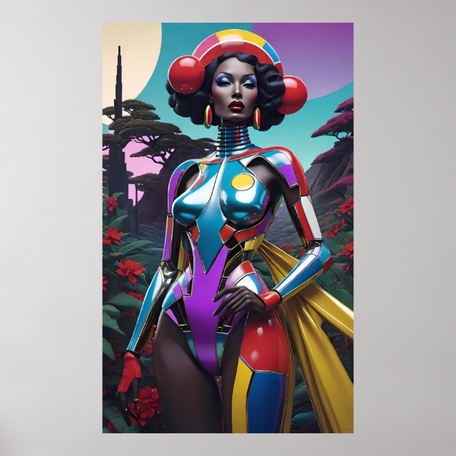 Lady in the Dreaming Garden Poster (Front)