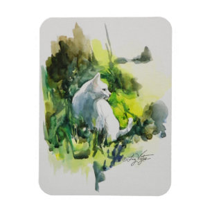 Lady In The Sun Premium Magnet