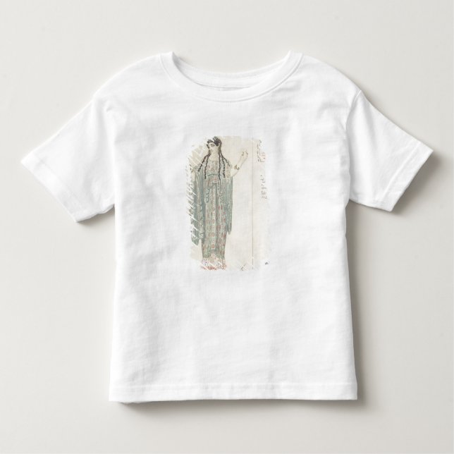 Lady-in-waiting costume design for Hippolytus Toddler T-Shirt (Front)