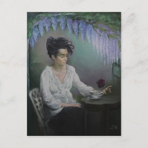 Lady in Waiting Postcard