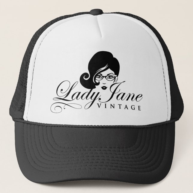 Lady Jane Vintage Trucker Hat (Front)