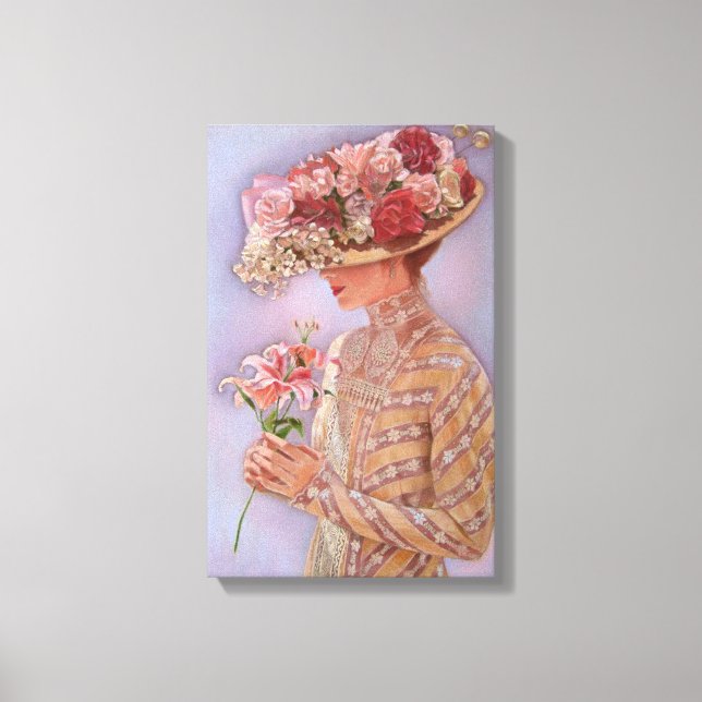 "Lady Jessica" Wrapped Canvas Print (Front)