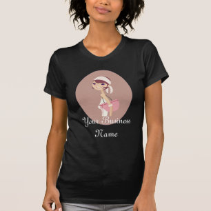 Lady Jewellery Shopping Customisable Items T-Shirt