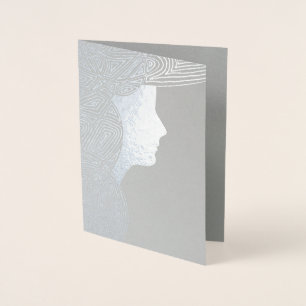 Lady Journal Foil Card