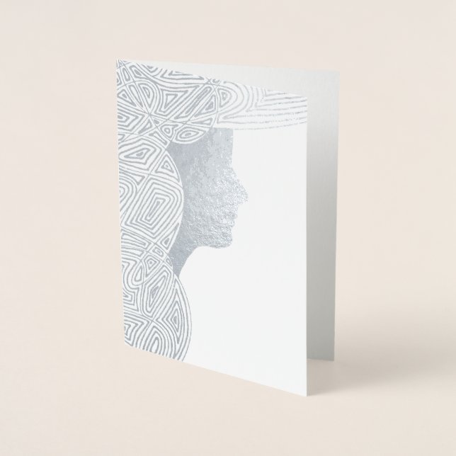 Lady Journal Foil Card (Front)