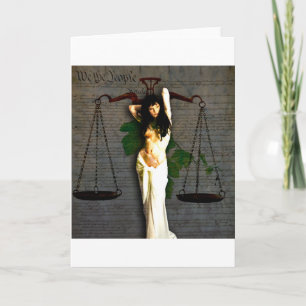 Lady Justice Card