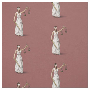 Lady Justice - Marsala Fabric