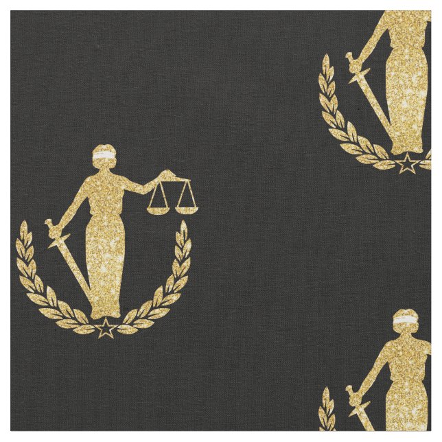 Lady Justice Material Fabric (Close Up)