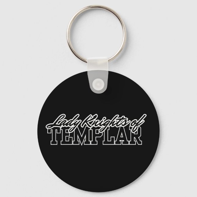 Lady Knights of Templar Keychain (Front)