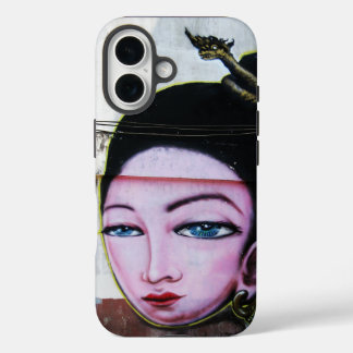 Lady Lao Graffiti Street Art iPhone 16 Case