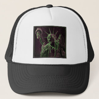 Lady Liberty A GLOW Trucker Hat