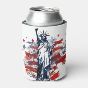 Lady Liberty Can Cooler