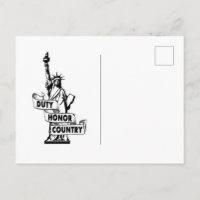 Lady Liberty - Duty Honour Country