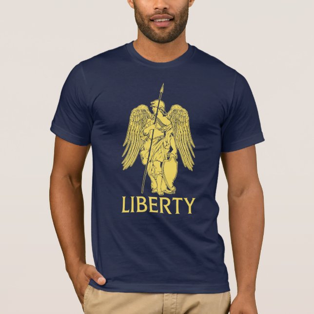 Lady Liberty (Libertas) Graphic T-shirt (Front)