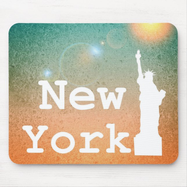 Lady Liberty Mouse Pad (Front)
