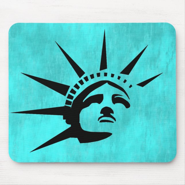 Lady Liberty Mouse Pad (Front)