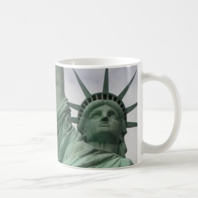 Lady Liberty New York Coffee Mug (Right)
