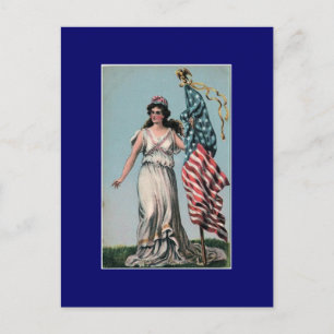 Lady Liberty Postcard