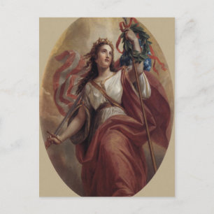 Lady Liberty Postcard