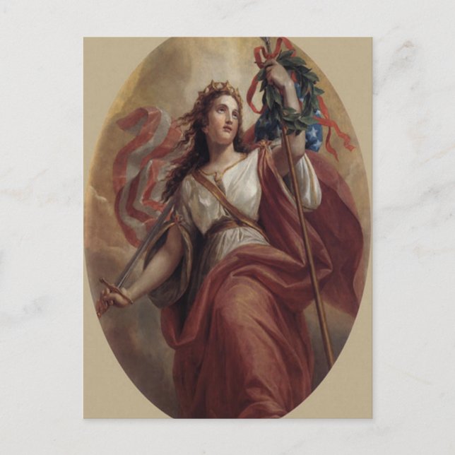 Lady Liberty Postcard (Front)