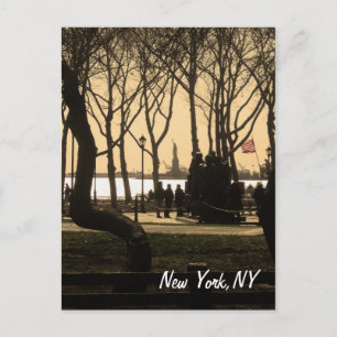 Lady Liberty Postcard