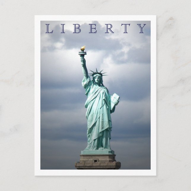 Lady Liberty Postcard (Front)
