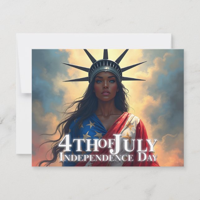 Lady Liberty Reimagined – A New Face of Freedom (Front)