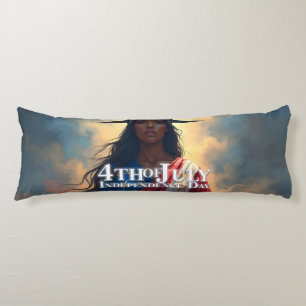 Lady Liberty Reimagined – A New Face of Freedom Body Cushion