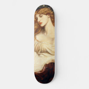 Lady Lilith (Stunning Beauty with Long Red Hair) Skateboard