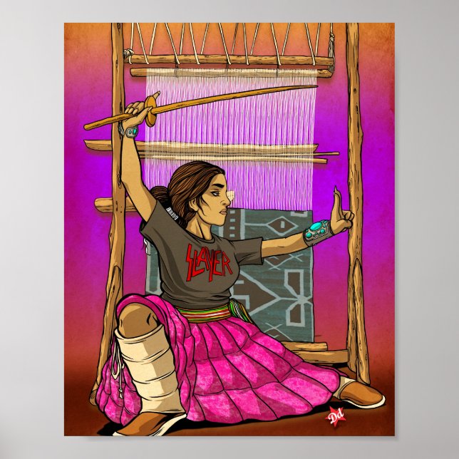 Lady Loom Slayer Poster (Front)