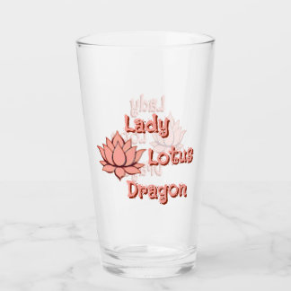 Lady Lotus Dragon-lotus blossom Glass