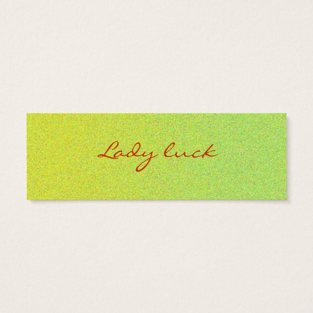 lady luck (Back)