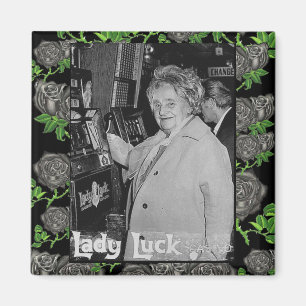 Lady Luck Magnet