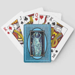 Lady luck playing cards