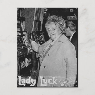Lady Luck Postcard