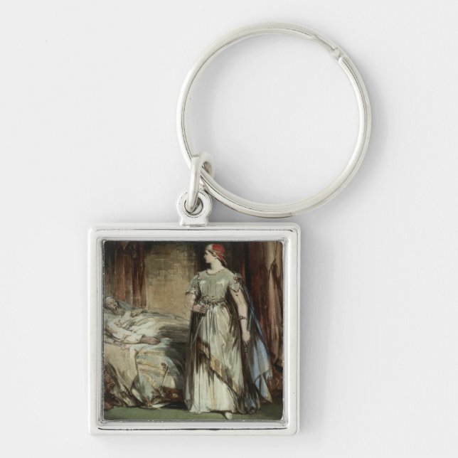 Lady Macbeth, 1850 Key Ring (Front)